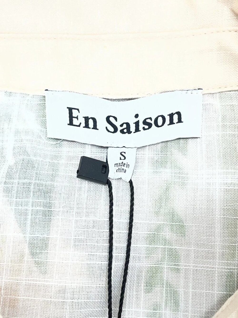 En Saison Womens Mini Shirt Dress Green/Multi Size S Sariyah Belted Button Up - Picture 5 of 11